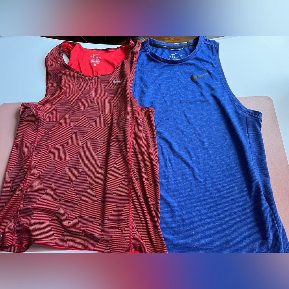Nike Dri-Fit Tanks, Sold as a Set - Size Small